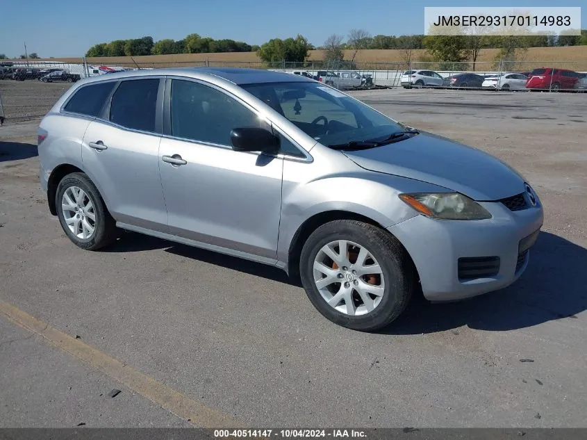 JM3ER293170114983 2007 Mazda Cx-7 Touring