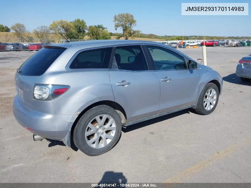 JM3ER293170114983 2007 Mazda Cx-7 Touring