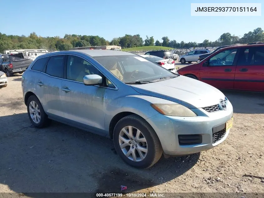 2007 Mazda Cx-7 Sport VIN: JM3ER293770151164 Lot: 40577199