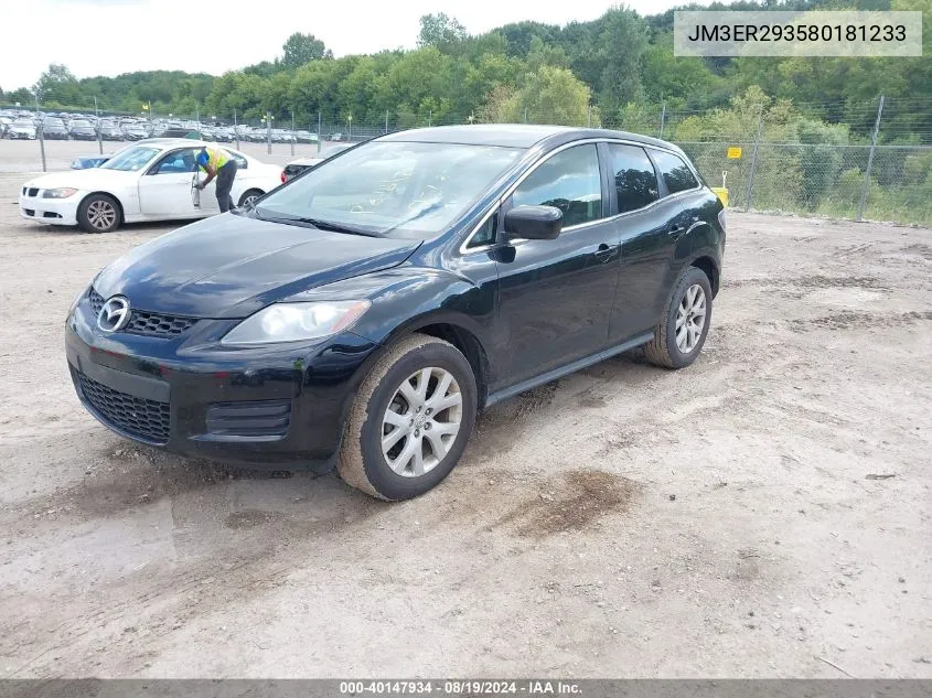 JM3ER293580181233 2008 Mazda Cx-7 Sport