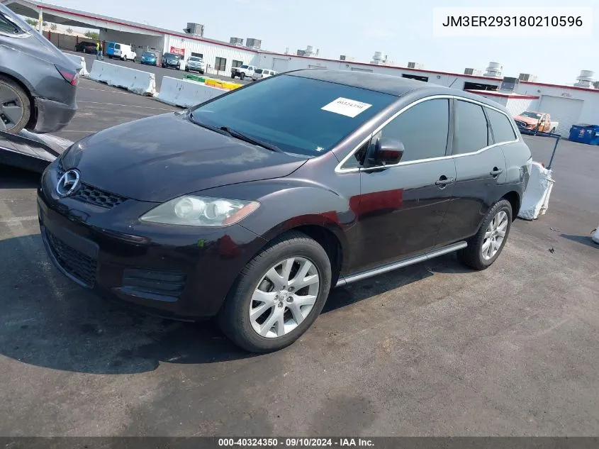 2008 Mazda Cx-7 Sport VIN: JM3ER293180210596 Lot: 40324350