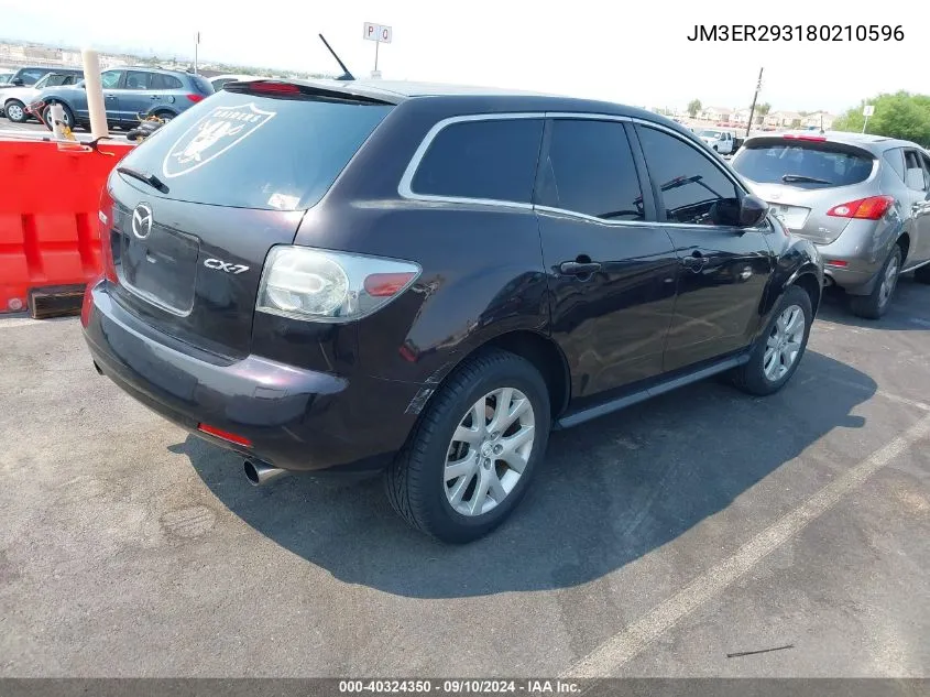 JM3ER293180210596 2008 Mazda Cx-7 Sport