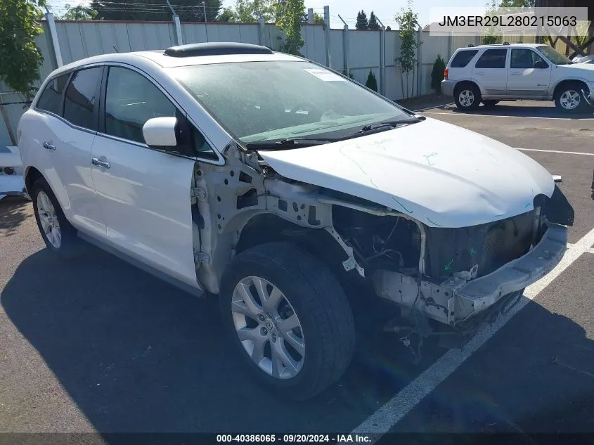 JM3ER29L280215063 2008 Mazda Cx-7 Grand Touring