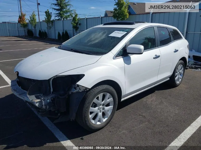 JM3ER29L280215063 2008 Mazda Cx-7 Grand Touring