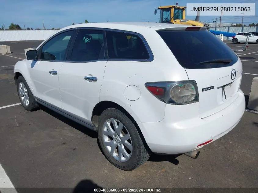 JM3ER29L280215063 2008 Mazda Cx-7 Grand Touring