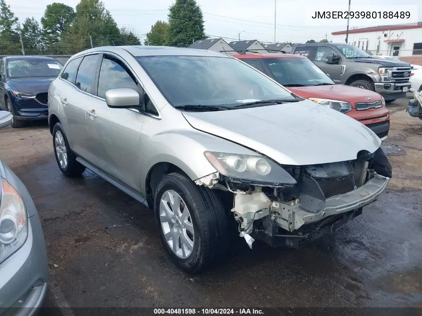 2008 Mazda Cx-7 Sport VIN: JM3ER293980188489 Lot: 40481598