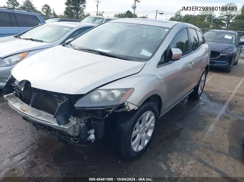 2008 Mazda Cx-7 Sport VIN: JM3ER293980188489 Lot: 40481598