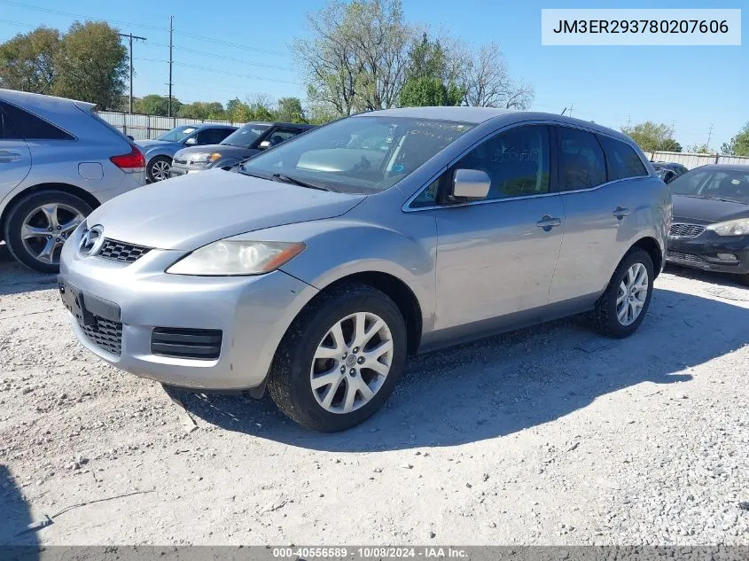 2008 Mazda Cx-7 Sport VIN: JM3ER293780207606 Lot: 40556589