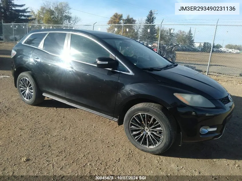 JM3ER293490231136 2009 Mazda Cx-7