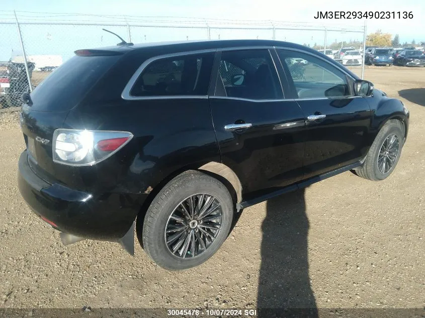 JM3ER293490231136 2009 Mazda Cx-7