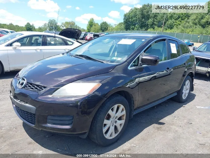 2009 Mazda Cx-7 Sport VIN: JM3ER29L490227779 Lot: 39912900