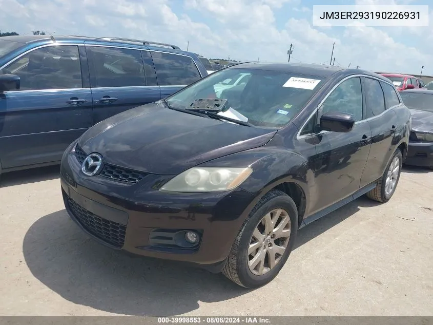 JM3ER293190226931 2009 Mazda Cx-7 Touring