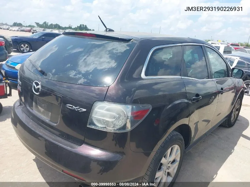 JM3ER293190226931 2009 Mazda Cx-7 Touring