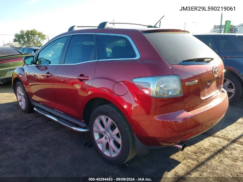 JM3ER29L590219061 2009 Mazda Cx-7 Sport