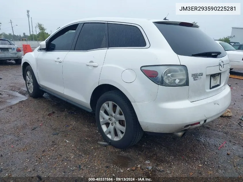 JM3ER293590225281 2009 Mazda Cx-7 Sport