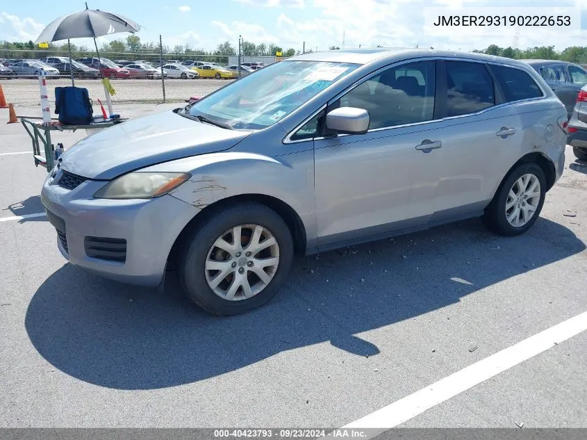 JM3ER293190222653 2009 Mazda Cx-7 Touring