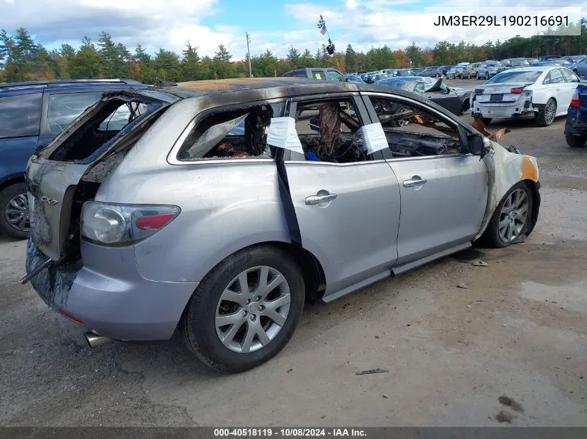 JM3ER29L190216691 2009 Mazda Cx-7 Grand Touring