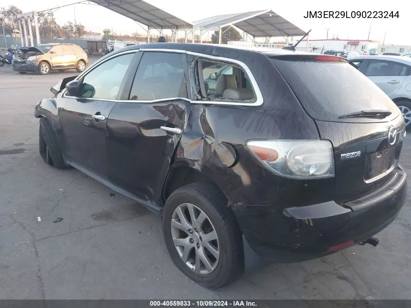 2009 Mazda Cx-7 Grand Touring VIN: JM3ER29L090223244 Lot: 40559833