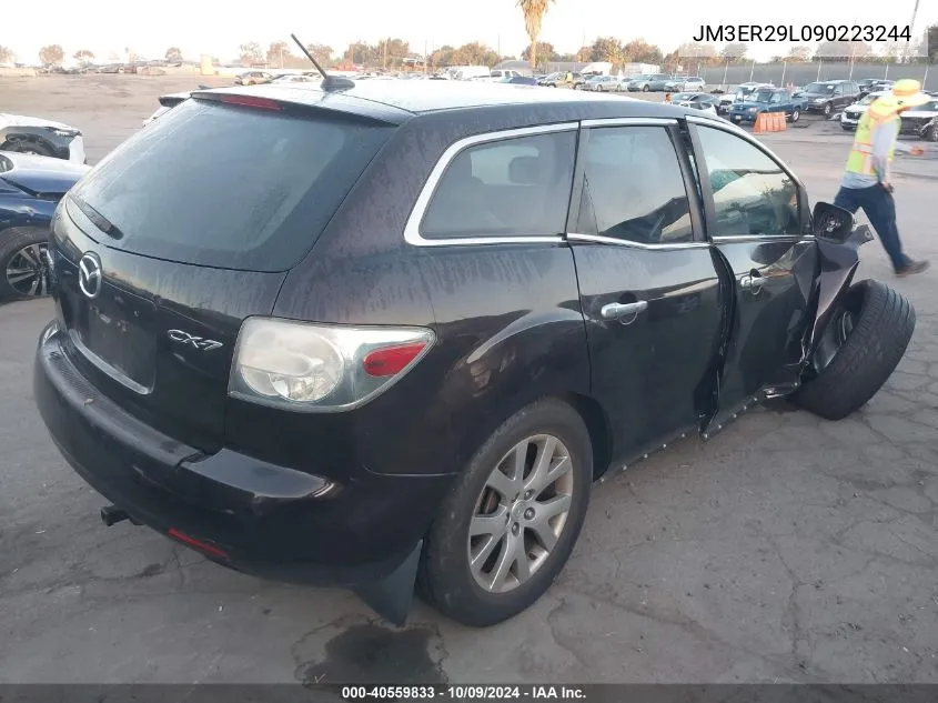 2009 Mazda Cx-7 Grand Touring VIN: JM3ER29L090223244 Lot: 40559833