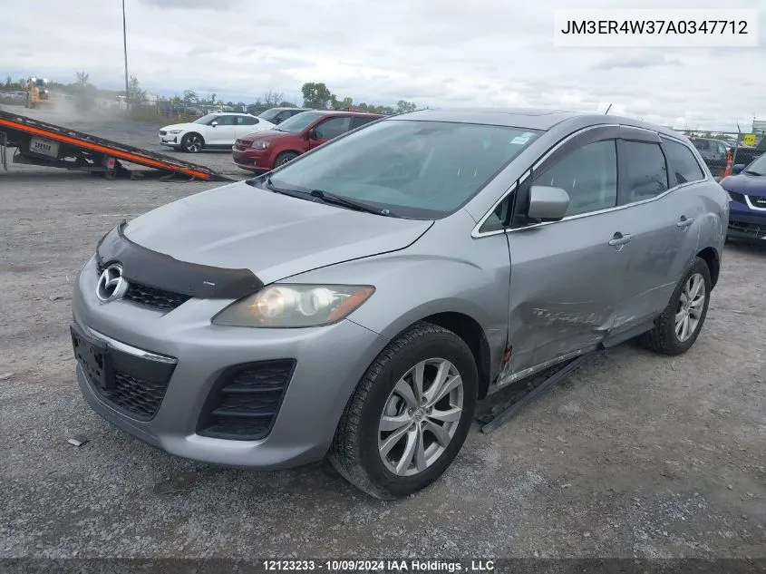 JM3ER4W37A0347712 2010 Mazda Cx-7