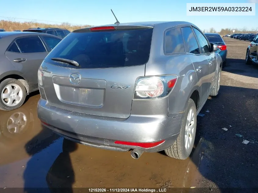 2010 Mazda Cx-7 VIN: JM3ER2W59A0323224 Lot: 12152026