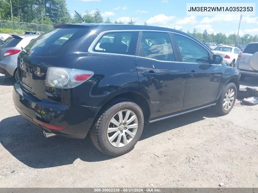 2010 Mazda Cx-7 I Sv VIN: JM3ER2WM1A0352353 Lot: 39502338