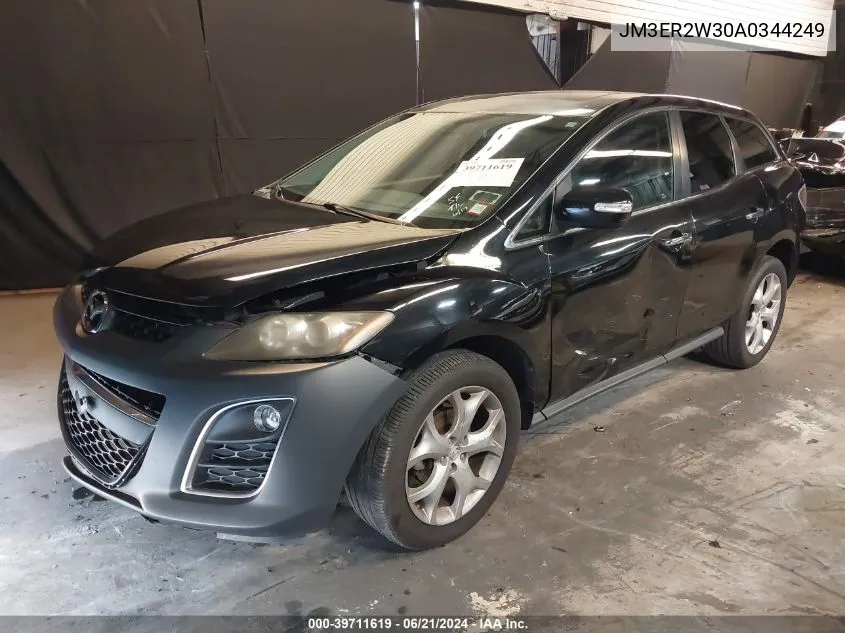 2010 Mazda Cx-7 S Grand Touring VIN: JM3ER2W30A0344249 Lot: 39711619