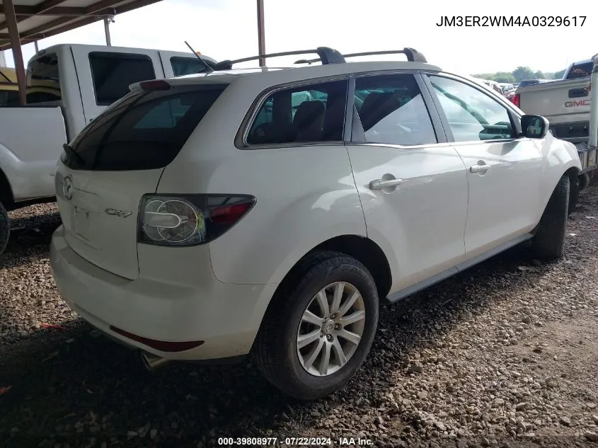 2010 Mazda Cx-7 I Sport VIN: JM3ER2WM4A0329617 Lot: 39808977