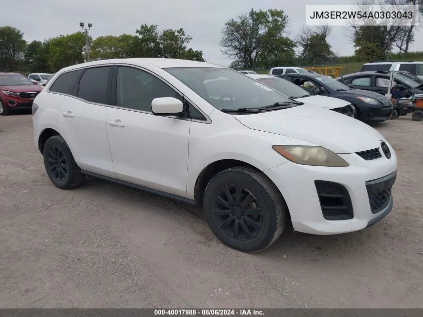 2010 Mazda Cx-7 I Sport VIN: JM3ER2W54A0303043 Lot: 40017988