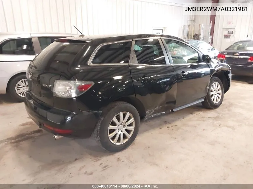 JM3ER2WM7A0321981 2010 Mazda Cx-7 I Sport