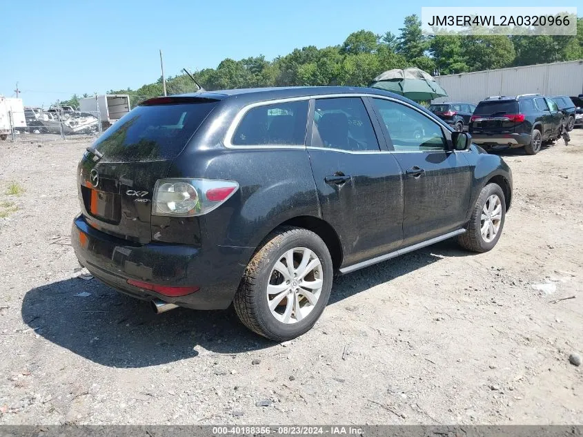 2010 Mazda Cx-7 S Touring VIN: JM3ER4WL2A0320966 Lot: 40188356