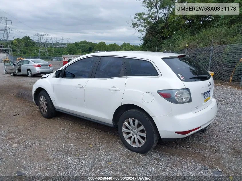 2010 Mazda Cx-7 I Sv VIN: JM3ER2W53A0331173 Lot: 40240440