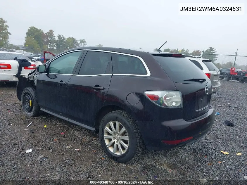 2010 Mazda Cx-7 I Sport VIN: JM3ER2WM6A0324631 Lot: 40348766