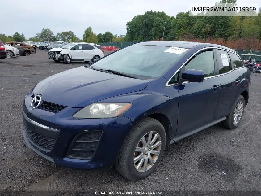 2010 Mazda Cx-7 VIN: JM3ER2WM5A0319369 Lot: 40365543