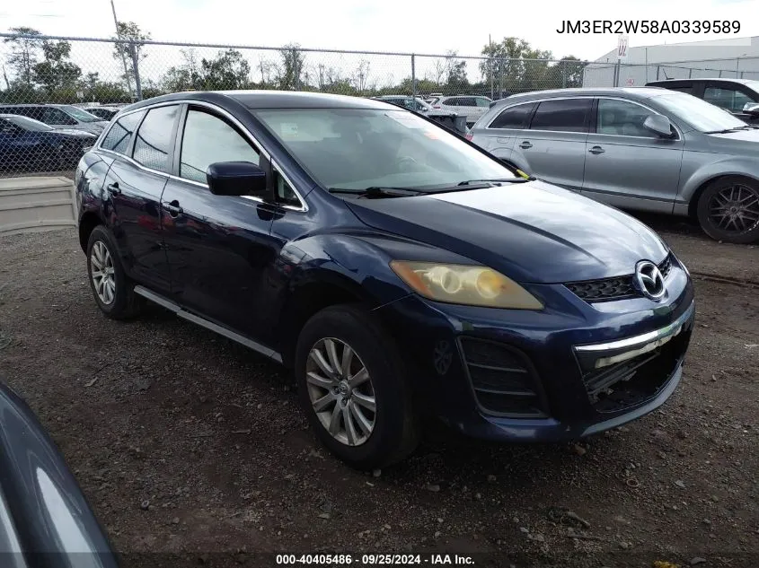 2010 Mazda Cx-7 I Sport VIN: JM3ER2W58A0339589 Lot: 40405486