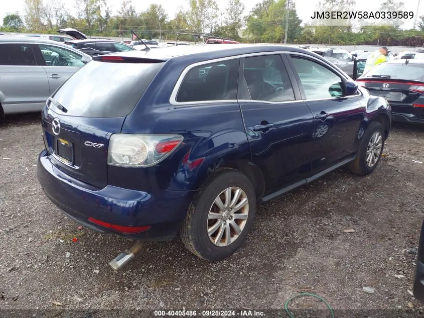 2010 Mazda Cx-7 I Sport VIN: JM3ER2W58A0339589 Lot: 40405486