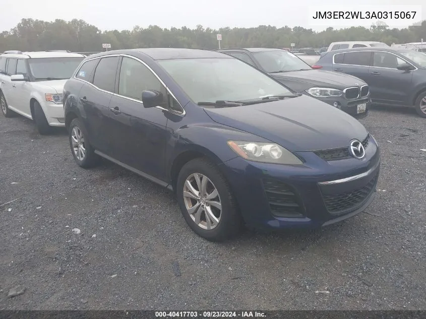 2010 Mazda Cx-7 S Touring VIN: JM3ER2WL3A0315067 Lot: 40417703