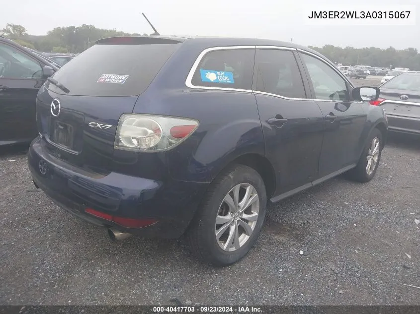 JM3ER2WL3A0315067 2010 Mazda Cx-7 S Touring