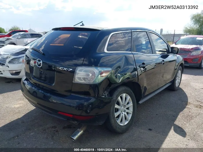 2010 Mazda Cx-7 VIN: JM3ER2W52A0313392 Lot: 40460019