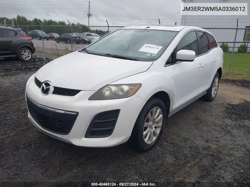 2010 Mazda Cx-7 I Sport VIN: JM3ER2WM5A0336012 Lot: 40465124