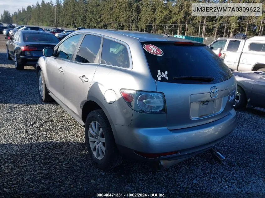 2010 Mazda Cx-7 I Sport VIN: JM3ER2WM7A0309622 Lot: 40471331