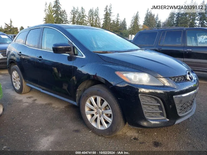 2010 Mazda Cx-7 I Sport VIN: JM3ER2WM2A0339112 Lot: 40474158