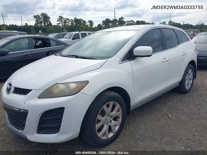 2010 Mazda Cx-7 VIN: JM3ER2WM3A0333755 Lot: 40488304