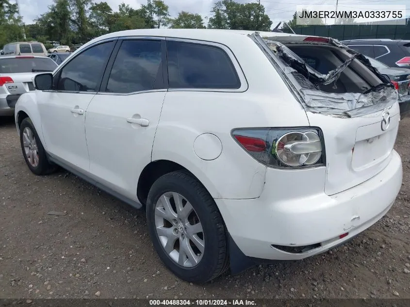 2010 Mazda Cx-7 VIN: JM3ER2WM3A0333755 Lot: 40488304