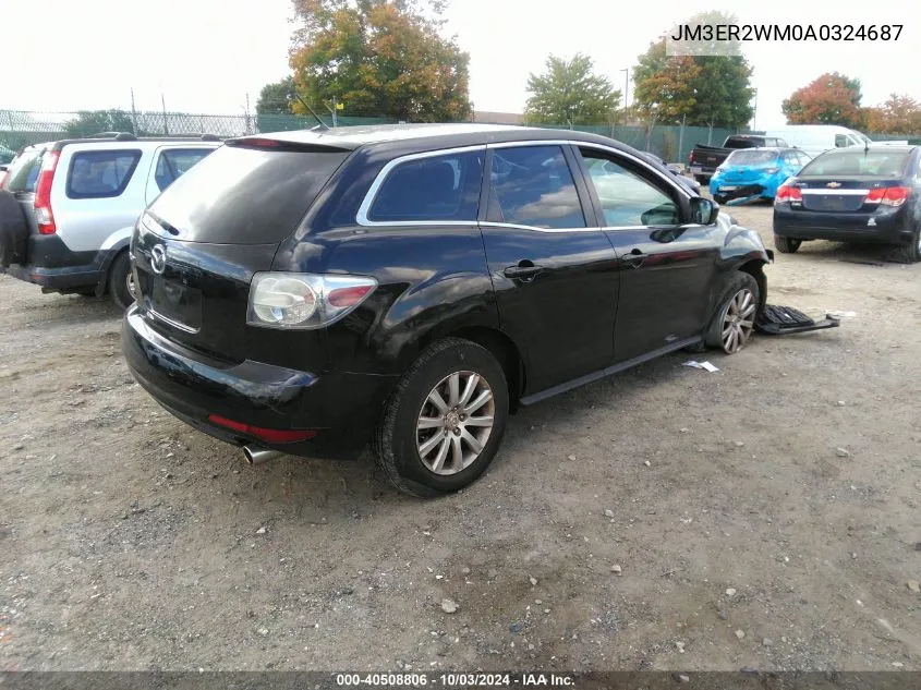 2010 Mazda Cx-7 I Sv VIN: JM3ER2WM0A0324687 Lot: 40508806