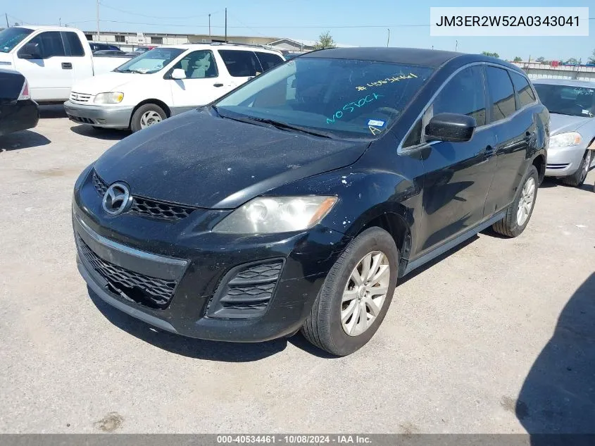 2010 Mazda Cx-7 I Sv VIN: JM3ER2W52A0343041 Lot: 40534461