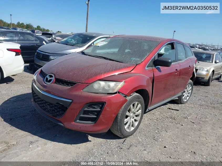 2010 Mazda Cx-7 VIN: JM3ER2WM2A0350532 Lot: 40535712