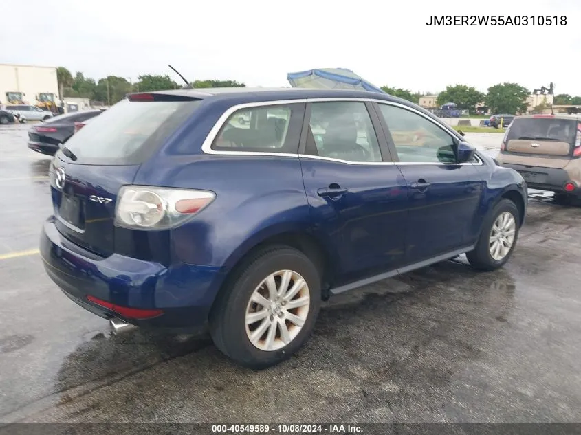 JM3ER2W55A0310518 2010 Mazda Cx-7 I Sv