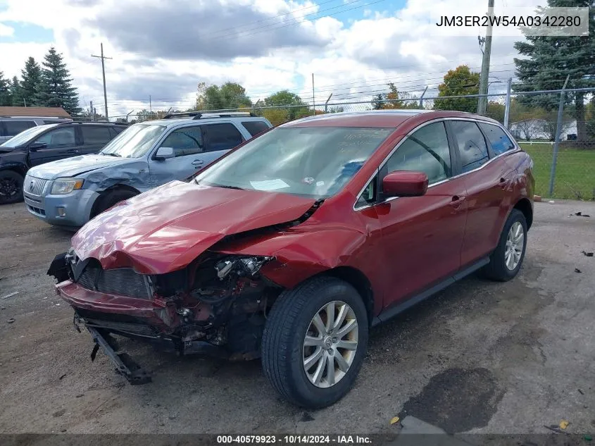 JM3ER2W54A0342280 2010 Mazda Cx-7 I Sport