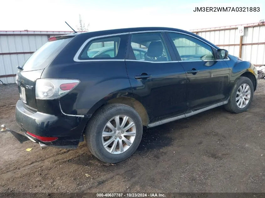 2010 Mazda Cx-7 I Sv VIN: JM3ER2WM7A0321883 Lot: 40637787